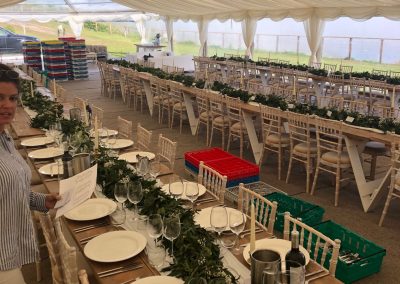 Table Decoration - Wedding Catering Cornwall
