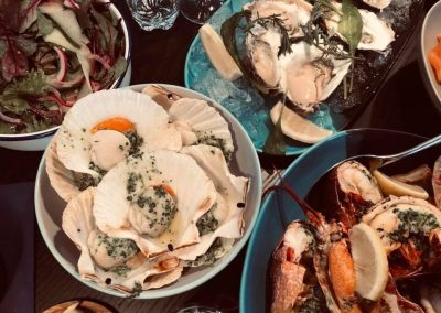 Selection of Dishes - Private Dining Cornwall